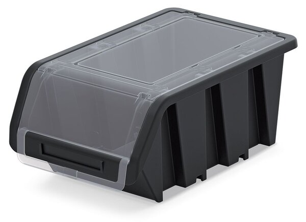 Prosperplast Úložný box TREXEN III černý, varianta 23 cm