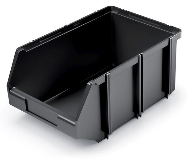 Prosperplast Úložný box CLENER černý, varianta 16,2 cm