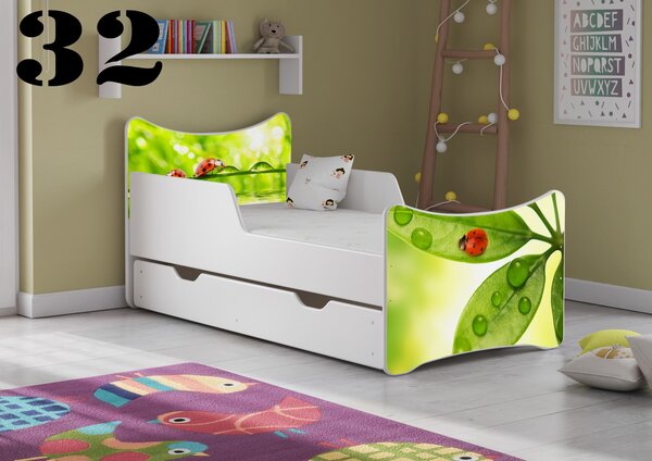 Plastiko Dětská postel se šuplíky Beruška - 32 - 180x90