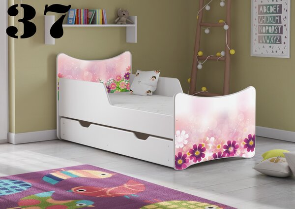 Dětská postel Květiny - 37
