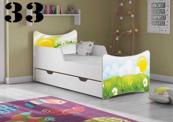 Plastiko Dětská postel Louka - 33 - 180x90