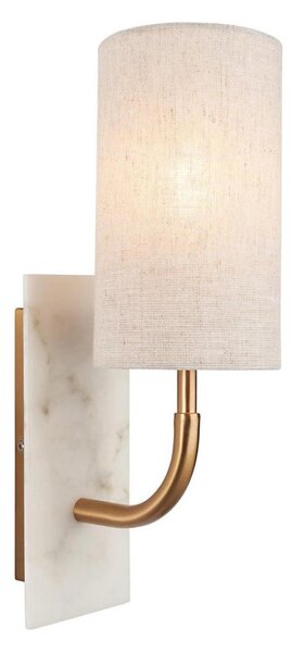 Endon 114203 - Nástěnná lampa 1xE14/7W/230V béžová/zlatá