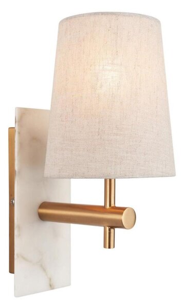 Endon 114200 - Nástěnná lampa 1xE14/7W/230V béžová/zlatá