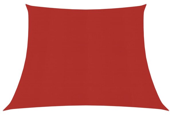 Stínící plachta 160 g/m² červená 3/4 x 3 m HDPE
