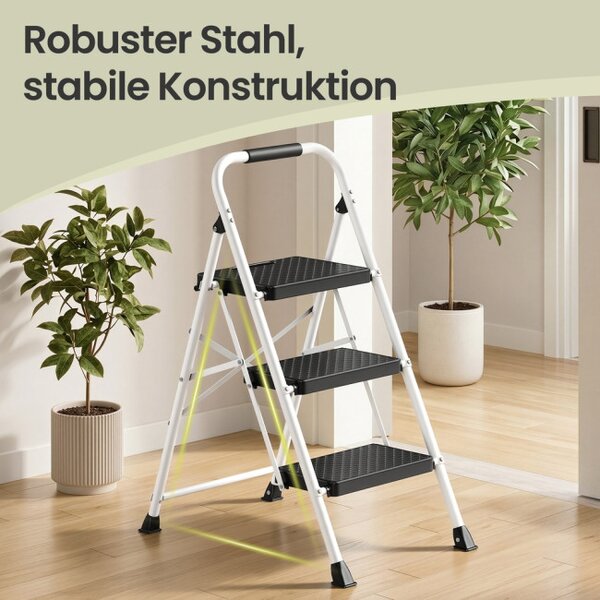 Skládací ocelové schůdky GSLB35203WZ01