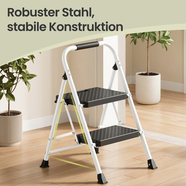 Skládací ocelové schůdky GSLB35202WZ01