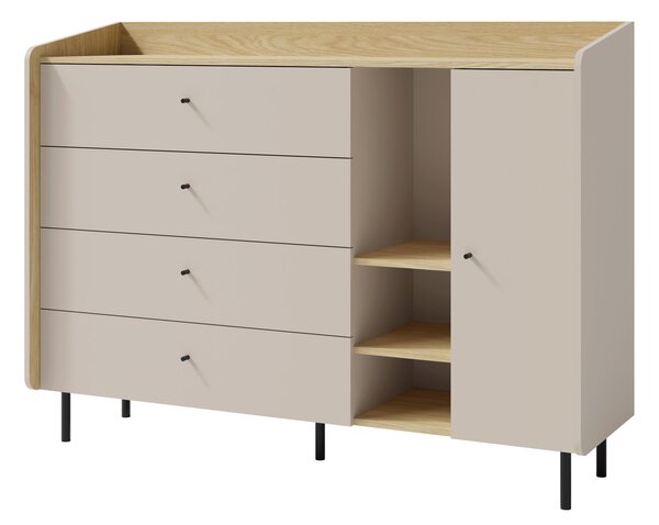 Komoda Alessio AE07 Barva: Béžová
