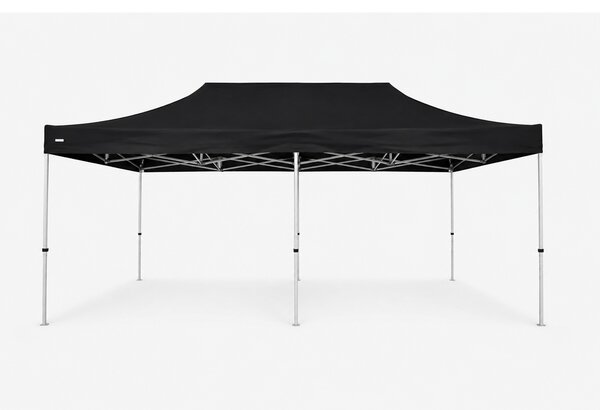 Střešní plachta pro nůžkový stan 3x6m ALU Standard i Premium barva Černá