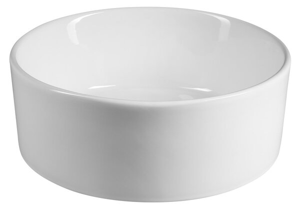 Aqualine Aqualine, Keramické umyvadlo na desku, průměr 40cm, bílá, 40150