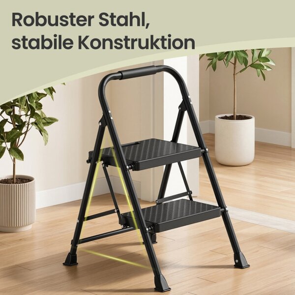 Skládací ocelové schůdky GSLB35202BZ01