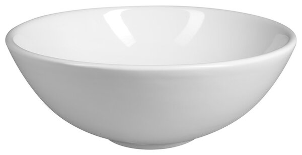 Aqualine Aqualine, Keramické umyvadlo na desku, průměr 40cm, bílá, 40155