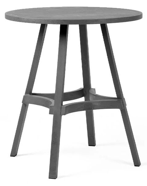 Nardi Stůl COMBO Rozměr: Průměr 60 cm, Odstín: Basalto - Beton