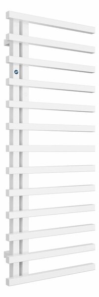 Hopa Koupelnový radiátor DARVEL bílá barva, Bílá, Spodní 50 mm, 500 × 1230 mm, výkon 508 W
