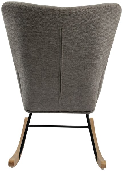 HOUPACÍ ŽIDLE, textil, šedá P & B - Křesla klasická, Online Only