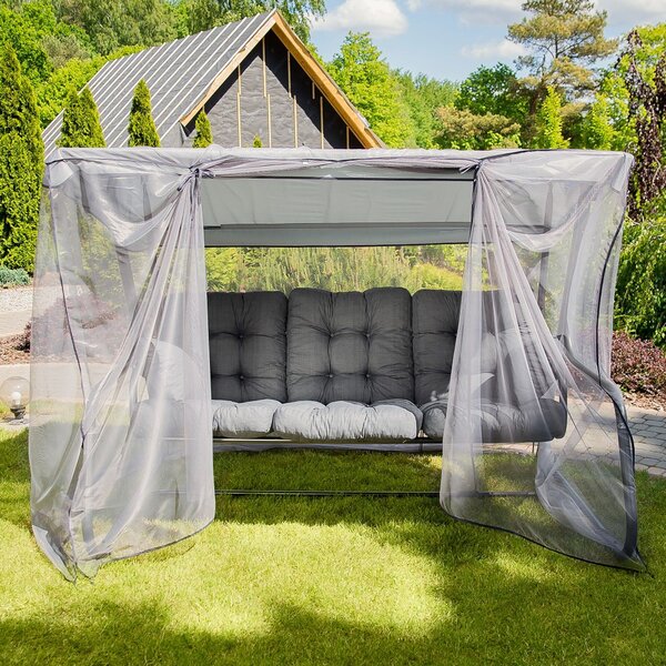 Zahradní houpačka s moskytiérou Celebes Plus H024-07PB PATIO 461873