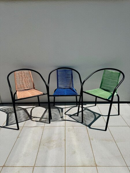 Zahradní židle BISTRO modrá
