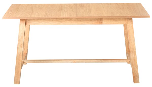 Rozkládací jídelní stůl BARNES Světlý jasan 160/200 cm 90 cm