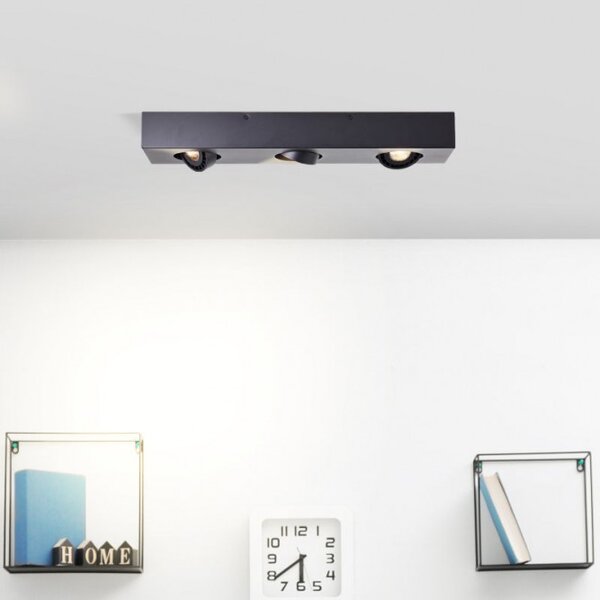 Brilliant G99722/76 Stropní výklopné LED svítidlo DORO 3 černé