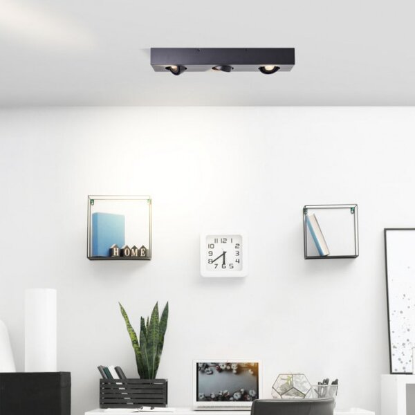 Brilliant G99722/76 Stropní výklopné LED svítidlo DORO 3 černé