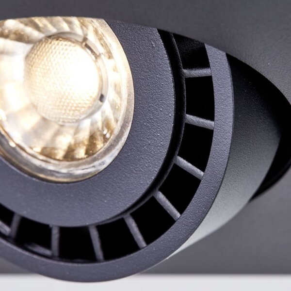 Brilliant G99721/76 Stropní výklopné LED svítidlo DORO 2 černé