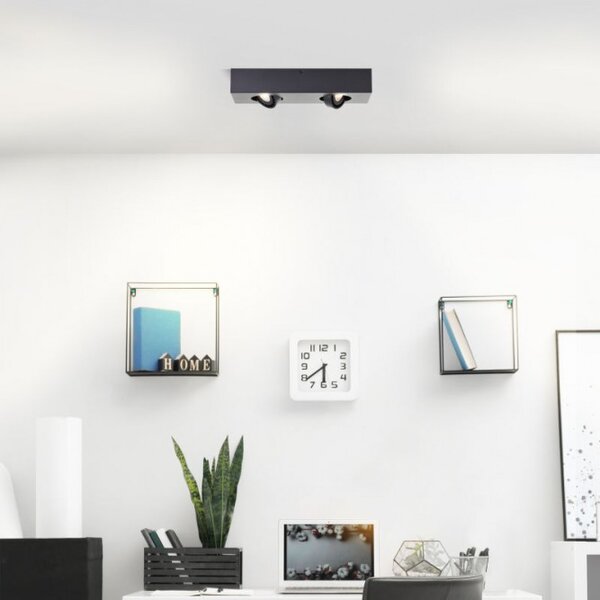 Brilliant G99721/76 Stropní výklopné LED svítidlo DORO 2 černé