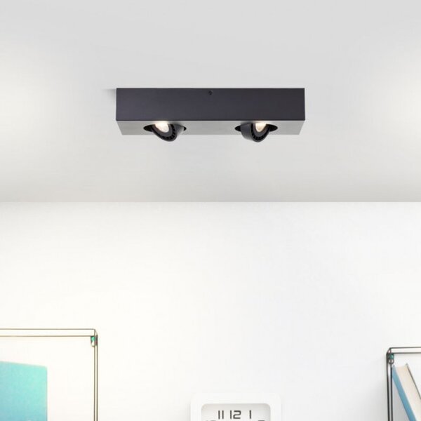 Brilliant G99721/76 Stropní výklopné LED svítidlo DORO 2 černé