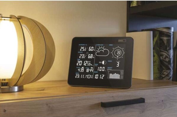 Bezdrátová meteostanice 5V/3xAAA Wi-Fi Tuya