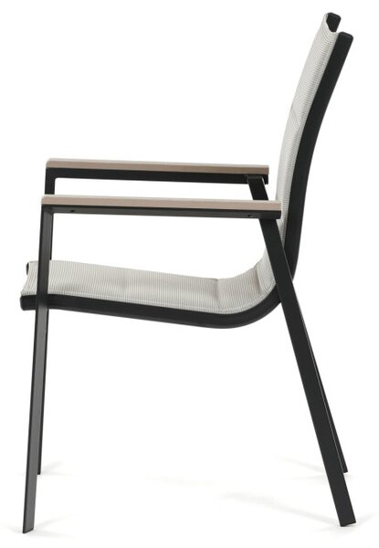 Zahradní židle béžová AZC-S1110 BK