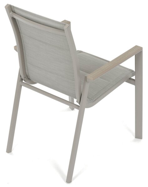 Zahradní židle béžová AZC-S1110 GREY