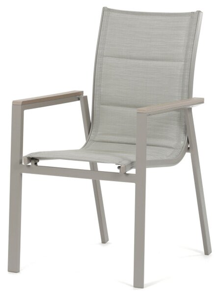 Zahradní židle béžová AZC-S1110 GREY