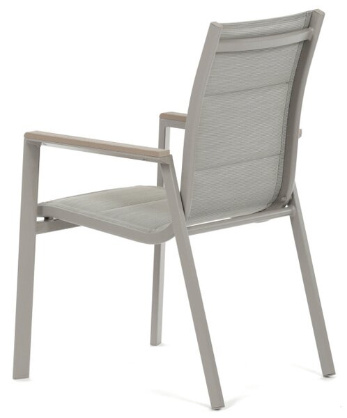 Zahradní židle béžová AZC-S1110 GREY
