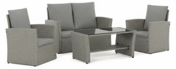 Set zahradního nábytku šedý AZS-A1523 GREY