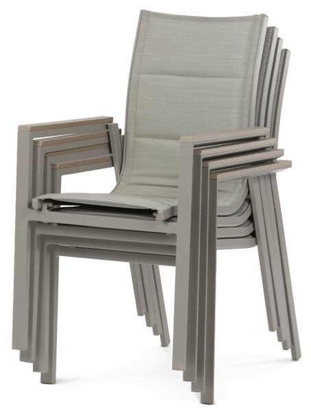 Zahradní židle béžová AZC-S1110 GREY