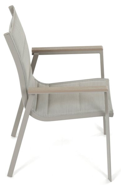 Zahradní židle béžová AZC-S1110 GREY