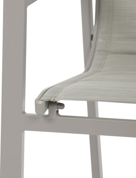 Zahradní židle béžová AZC-S1110 GREY