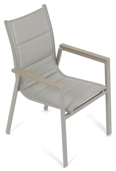 Zahradní židle béžová AZC-S1110 GREY