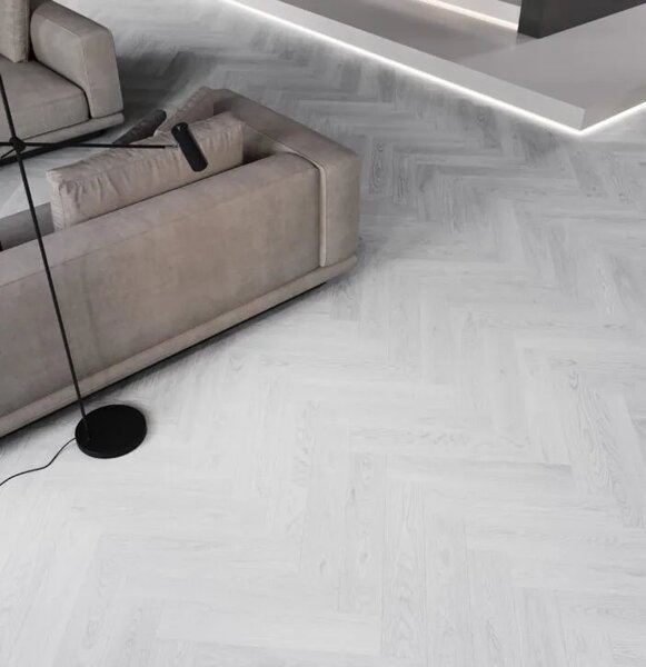 Vynilová SPC podlaha Barlinek Next Step Herringbone - Diamond Oak