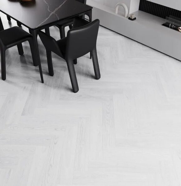 Vynilová SPC podlaha Barlinek Next Step Herringbone - Diamond Oak