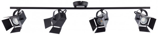 Brilliant G08931/76 Stropní LED svítidlo MOVIE 4 černé