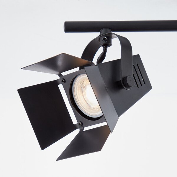 Brilliant G08931/76 Stropní LED svítidlo MOVIE 4 černé