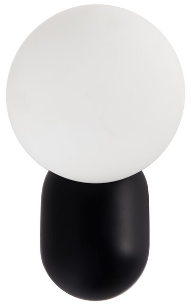 Sada 2 nástěnných lamp HELME Černá