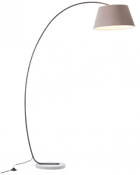 Brilliant 92712/20 Oblouková stojací lampa BROK