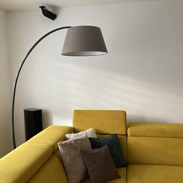Brilliant 92712/20 Oblouková stojací lampa BROK
