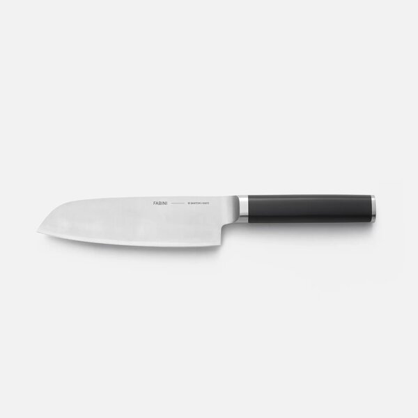 Fabini Santoku nůž Trino, 17 cm - Kovaný nůž z třívrstvé japonské oceli