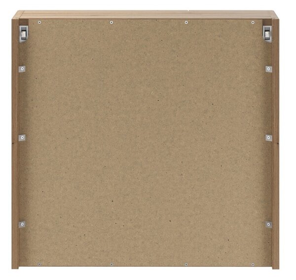 Comad Závěsná koupelnová skříňka se zrcadlem UNI 60 cm dub coast evoke
