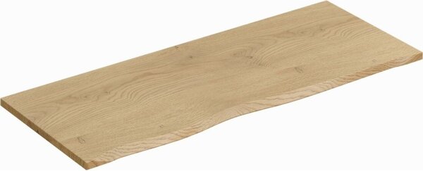 Comad Závěsná skříňka pod umyvadlo Dalia Cashmere Nature s deskou a košem na prádlo 120 cm béžová/dub cremona