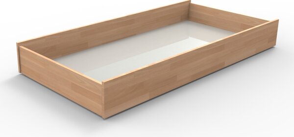 3/4 zásuvka pod postel z masivu 90 cm (1 ks)