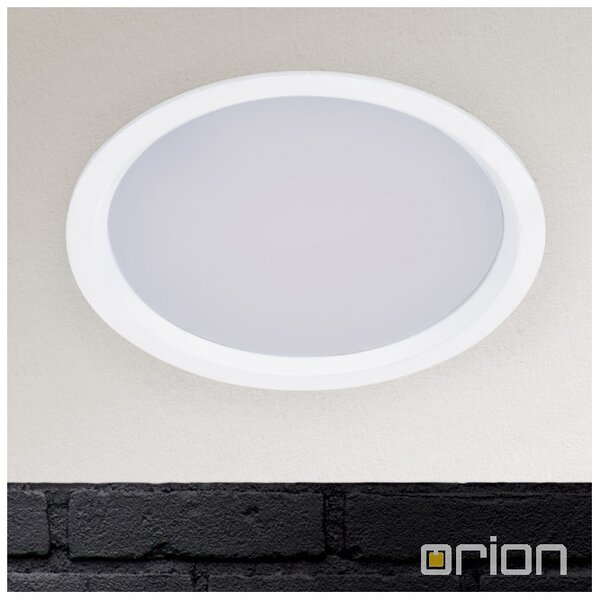 Orion Str10-488-weiß/EBL Stmívatelné vestavné LED svítidlo SPOCK 24W bílé