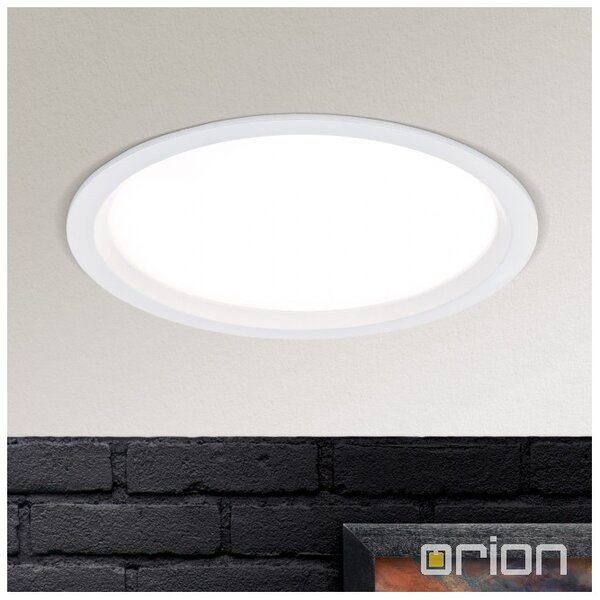 Orion Str10-488-weiß/EBL Stmívatelné vestavné LED svítidlo SPOCK 24W bílé