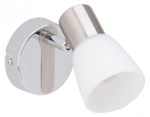 Brilliant G46110/77 Nástěnná lampa JANNA LED chrom + sklo